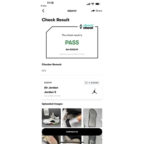 Nike Air Jordan Retro 5 V Poison Green 136027-115 Men's Size 9.5 Preowned - Picture 2 of 14